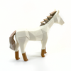 3D printed horse magnet puzzle fully assembled facing right