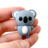 3D printed koala mini fidget creature being held