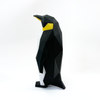 3D printed adult penguin magnet puzzle fully assembled facing slightly toward the back showing its tail