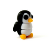 3D printed penguin mini fidget creature