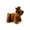 3D printed reindeer mini fidget creature