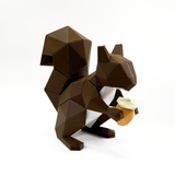 3D printed squirrel magnet puzzle fully assembled