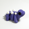 3D printed stegosaurus dinosaur mini fidget creature