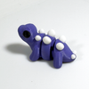 3D printed stegosaurus dinosaur mini fidget creature