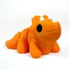 3D printed triceratops dinosaur large fidget creature