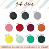 Cat Dad with Paw Print Can Cooler
