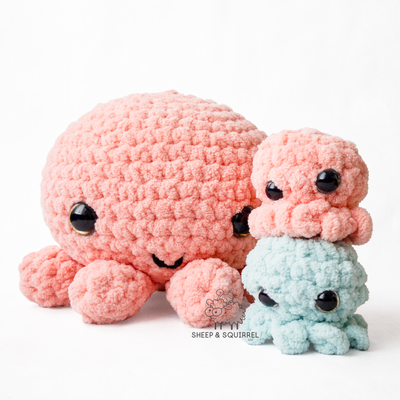 Octopus Amigurumi Crochet Stuffed Animal