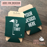 Reverse Side Add On Can Cooler Personalization