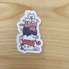 Cute Cat Stack Sticker